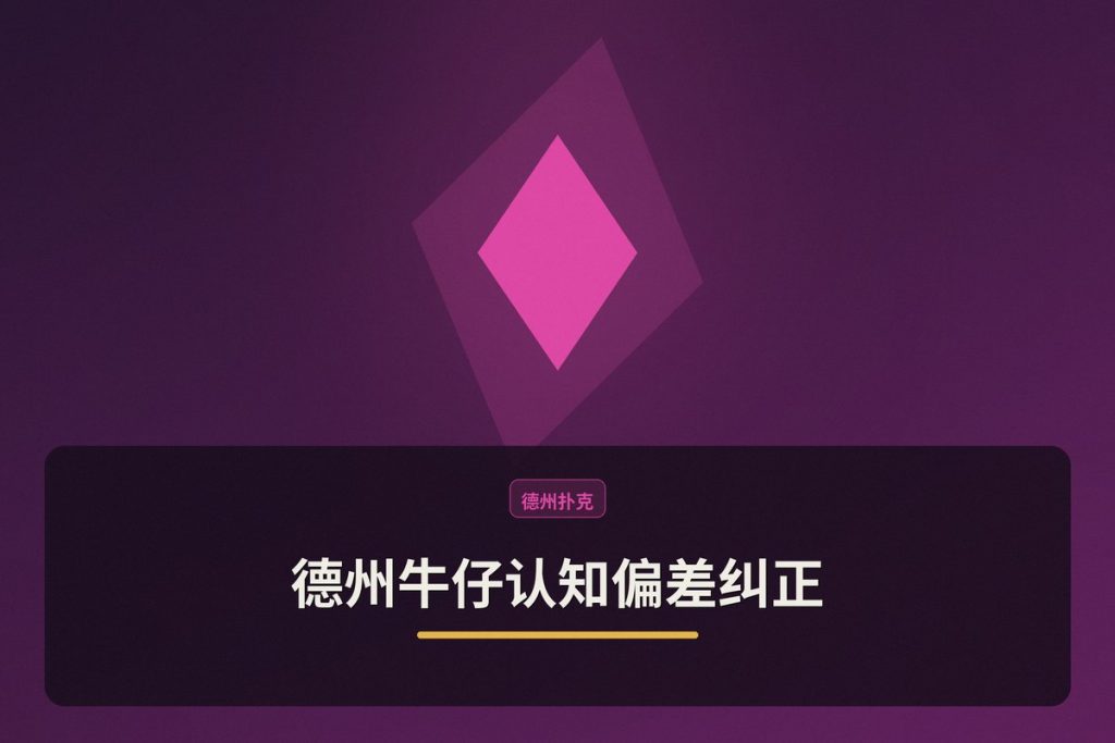 德州牛仔认知偏差纠正：三个让判断更准的思考方法